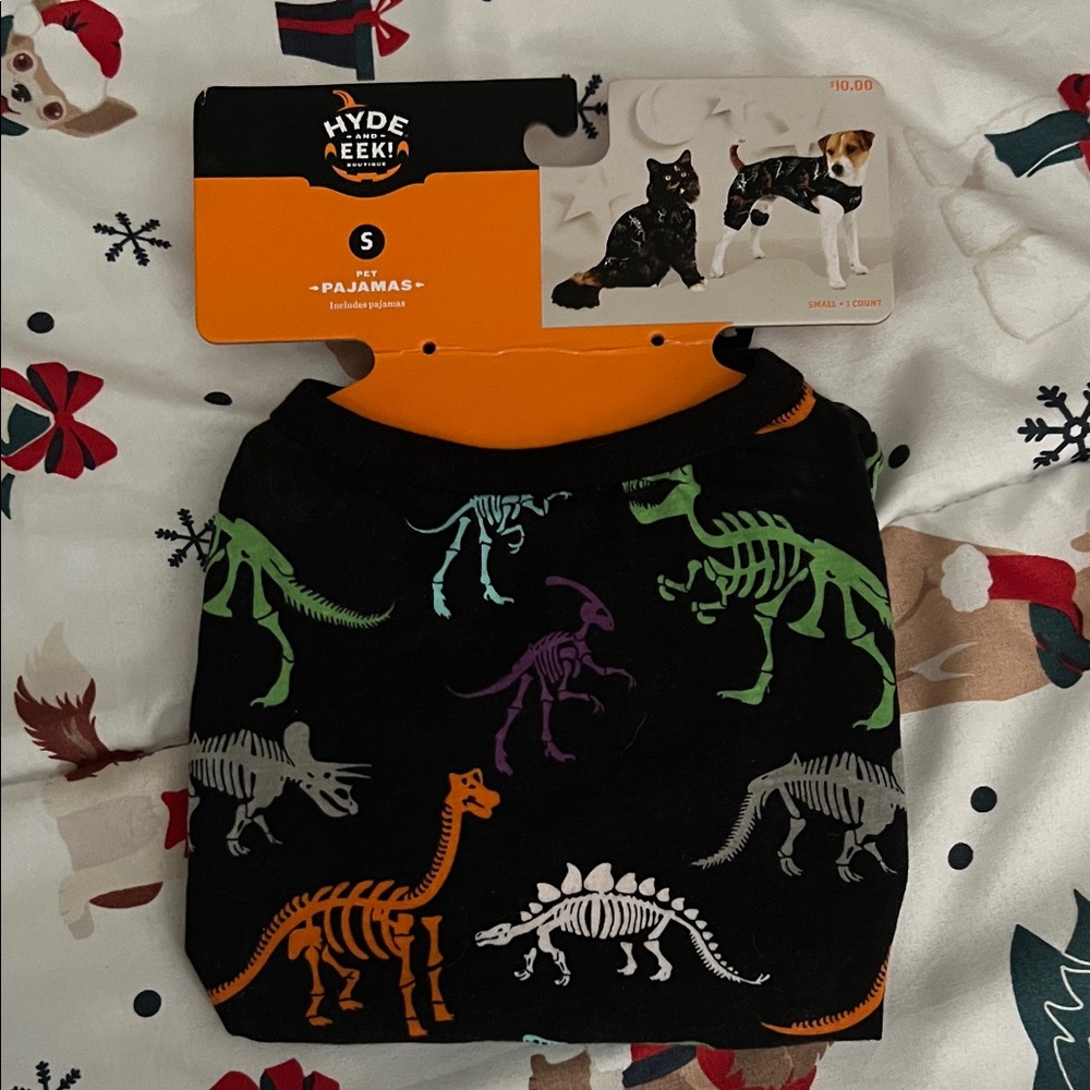 Hyde & EEK! Black Dinosaur Dog Pajamas
